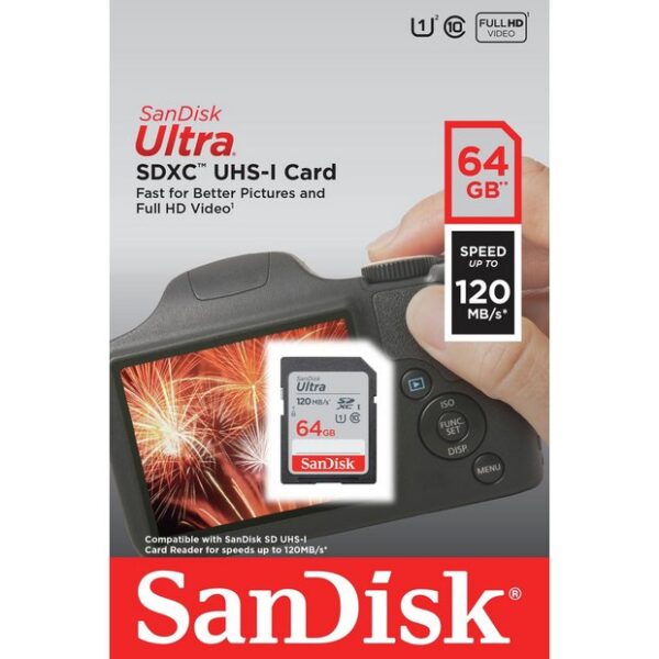 Carte mémoire San Disk 64giga – Image 2