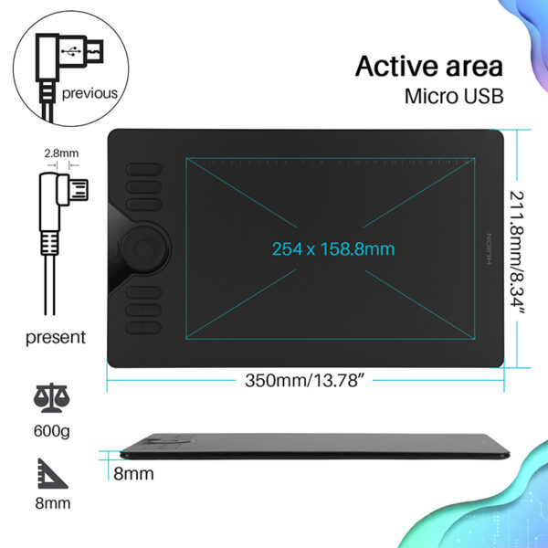 HUION HS610 – Image 4